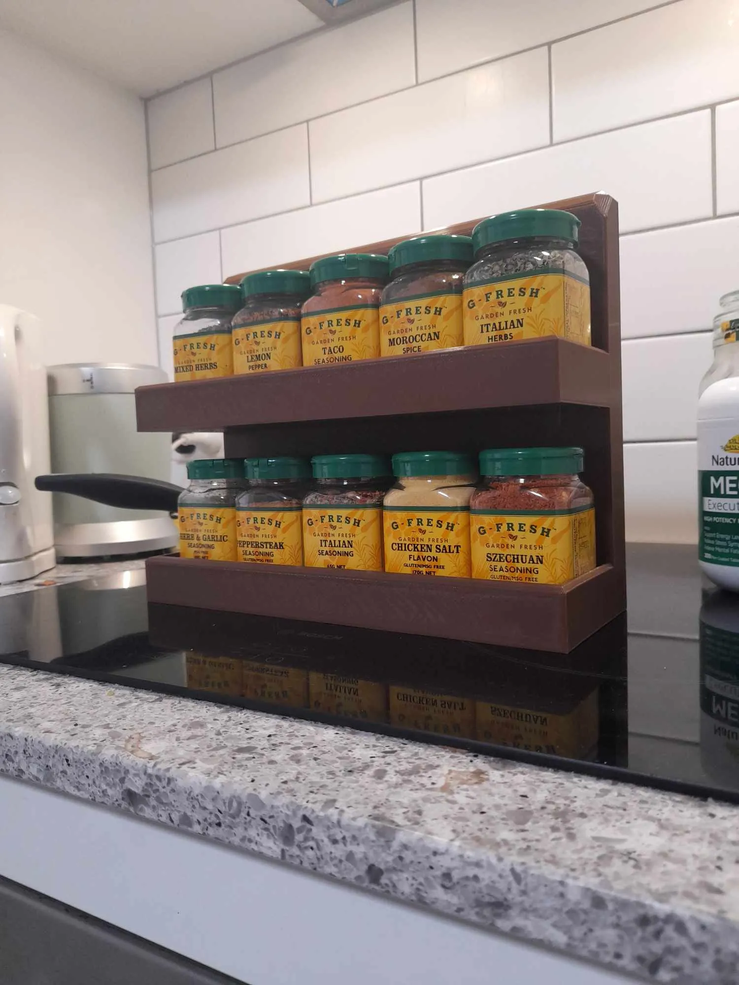 Giá đỡ gia vị G-Fresh 2 tầng 10 hộp