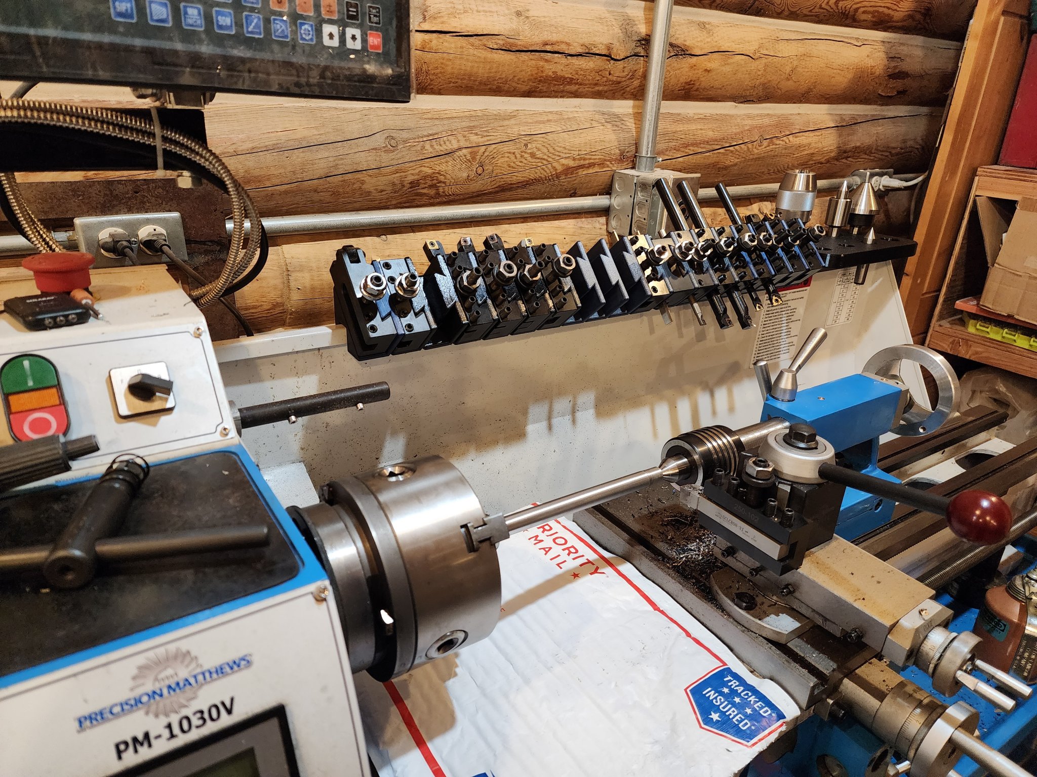 Giá đỡ dụng cụ AXA QCTP cho máy tiện