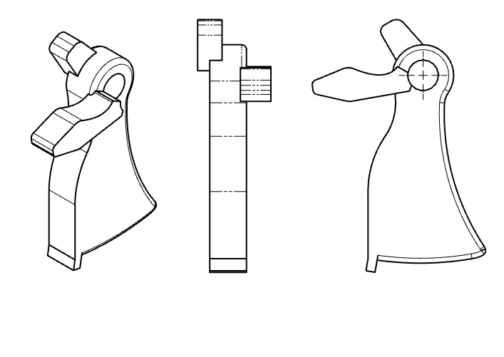 Cò thay thế cho máy thổi lá EGO