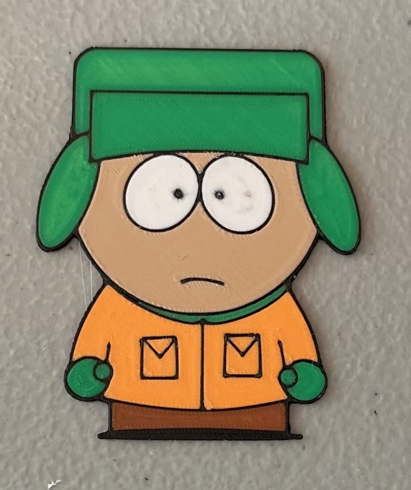 Nam châm Kyle Broflovski nhiều màu sắc 6 màu