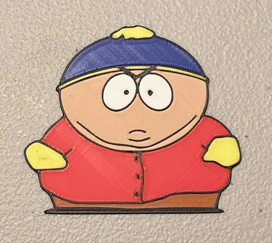 Nam châm Eric Cartman đa sắc màu 7 màu