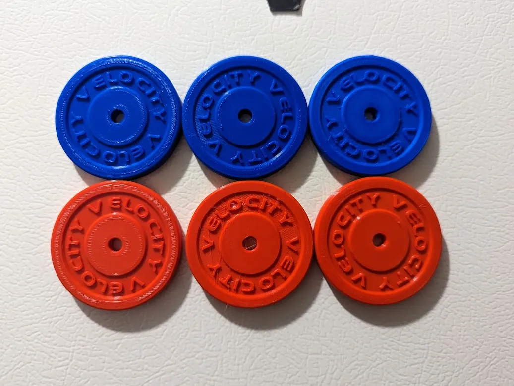 Nam châm tủ lạnh hình đĩa tạ Rogue Fitness