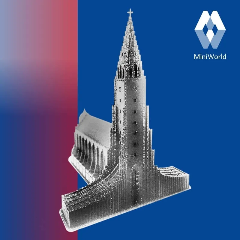 Nhà thờ Hallgrímskirkja tại Reykjavik, Iceland