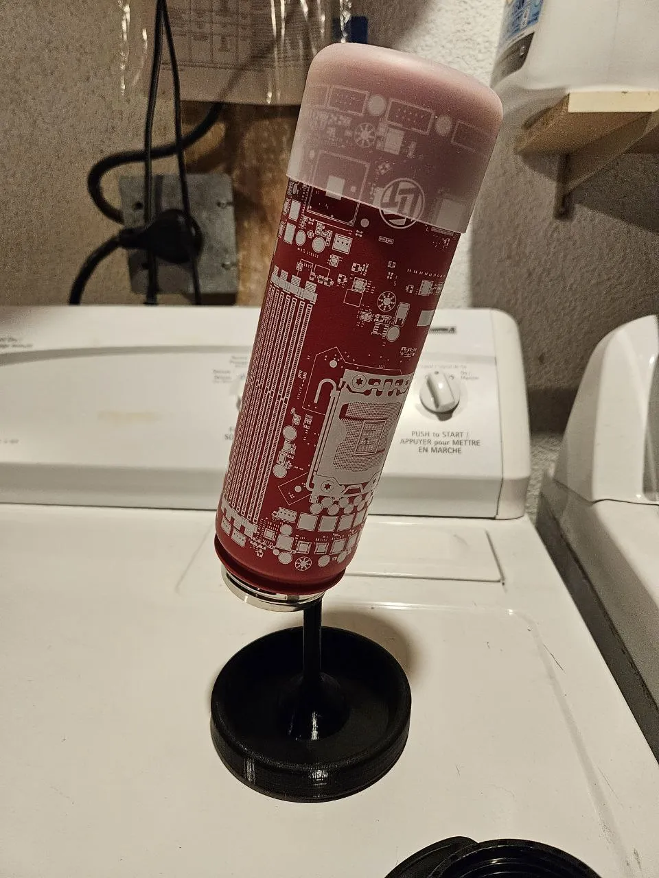 Mở rộng giá phơi chai cho bình nước LTT