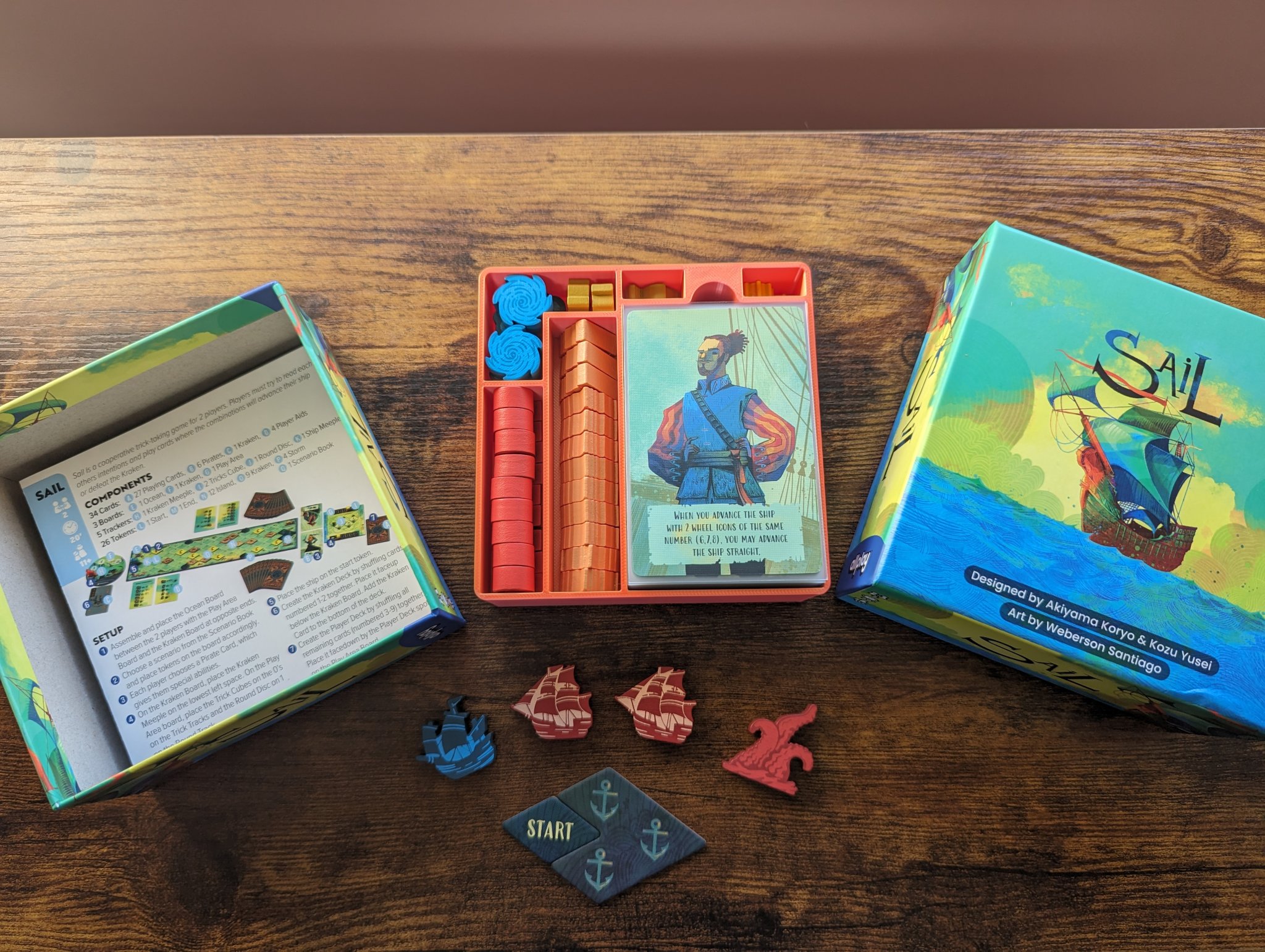 Giá đỡ tổ chức cho trò chơi Sail của Allplay