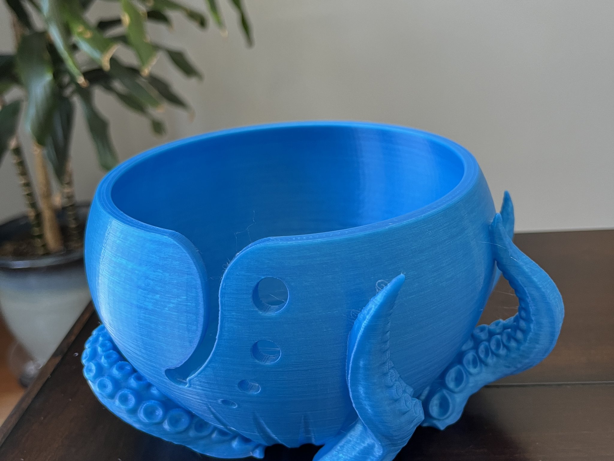 Bát len hình xúc tu độc đáo cho người đam mê đan len