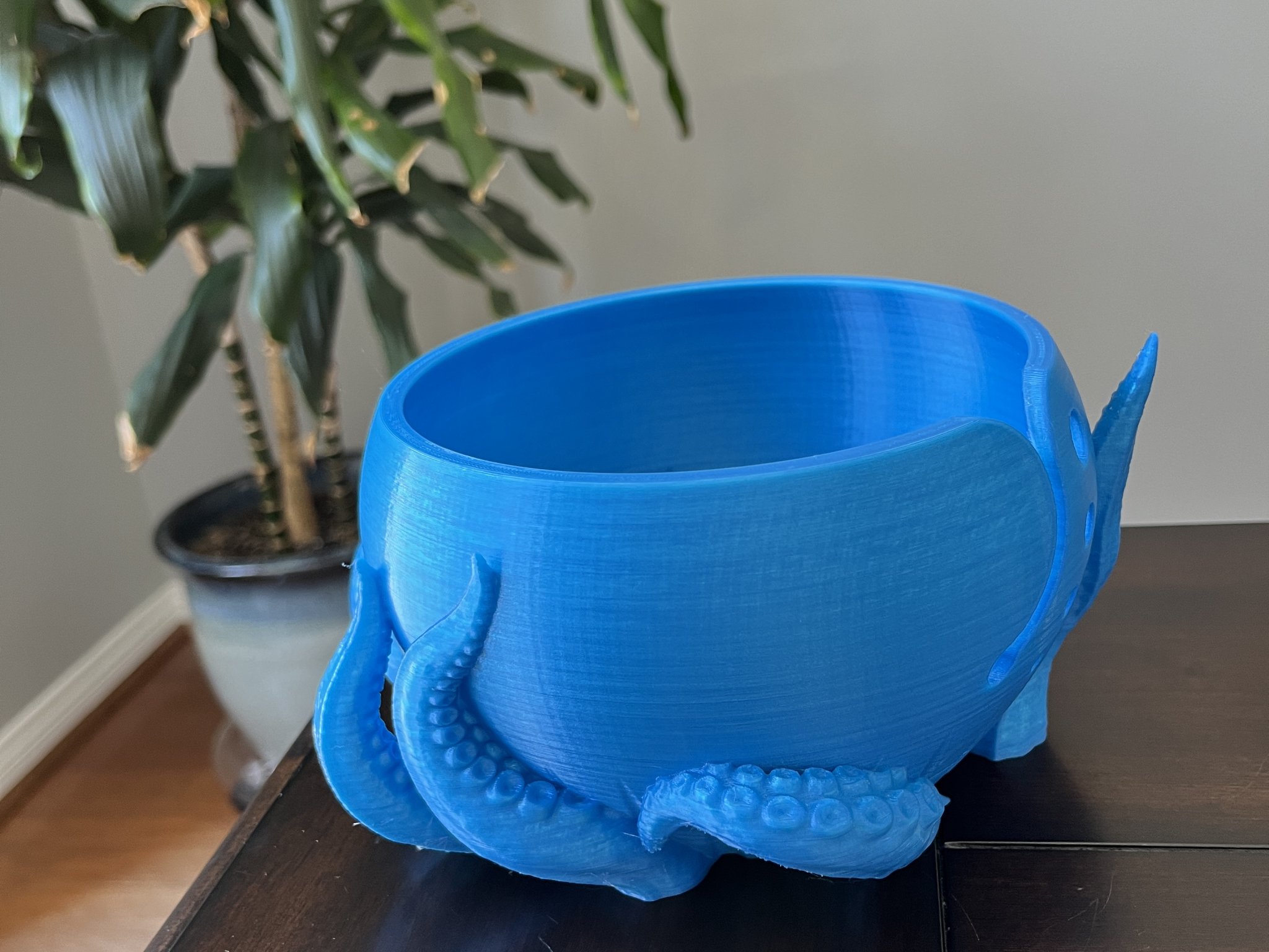 Bát len hình xúc tu độc đáo cho người đam mê đan len