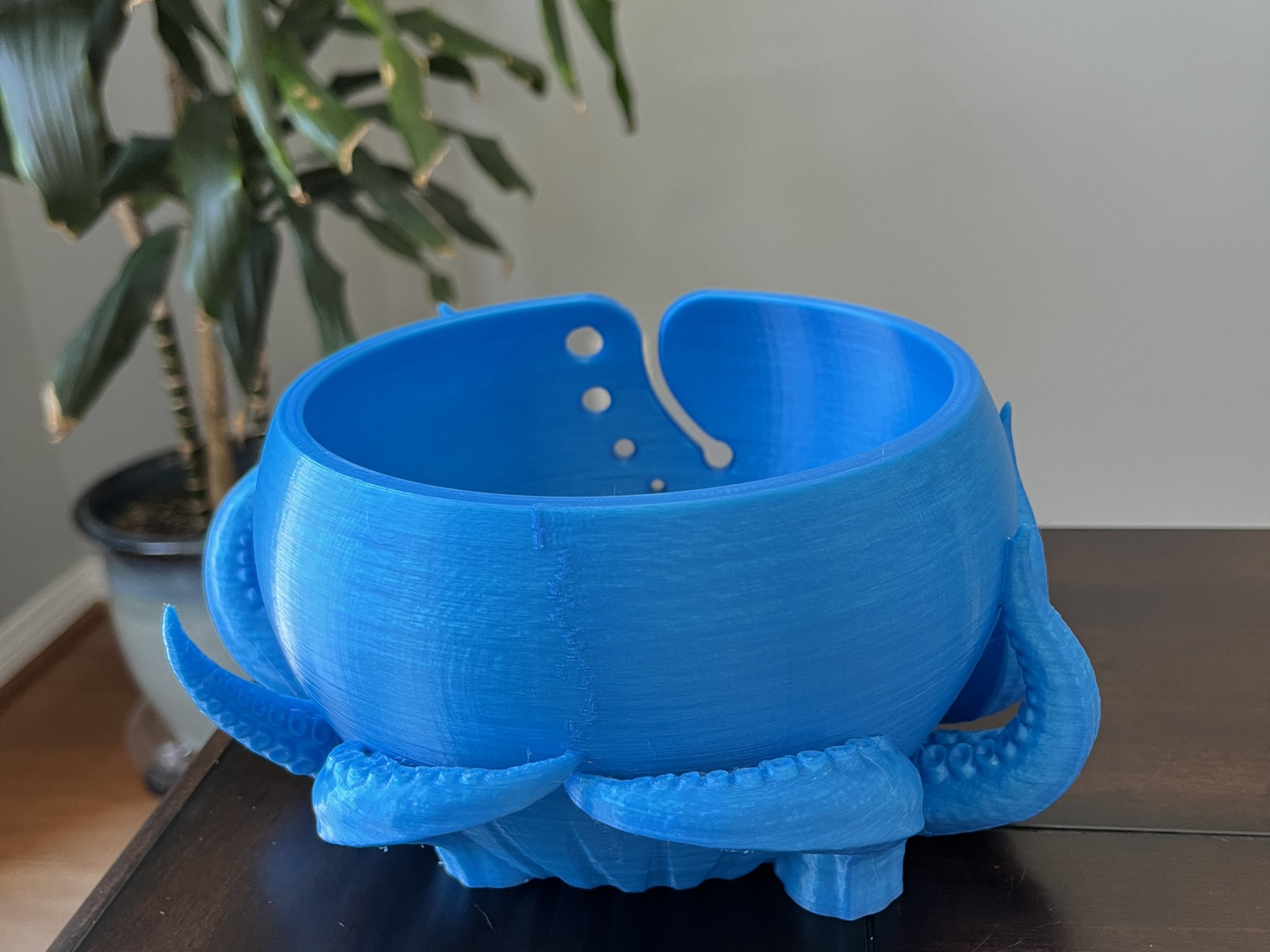 Bát len hình xúc tu độc đáo cho người đam mê đan len