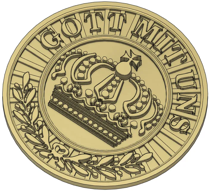 Huy hiệu vương miện Phổ trong Thế chiến thứ nhất