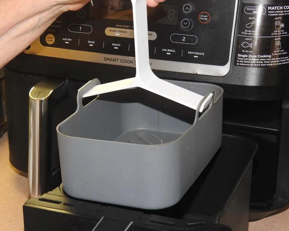 Cái móc cho giỏ chiên không dầu 10qt bằng silicone