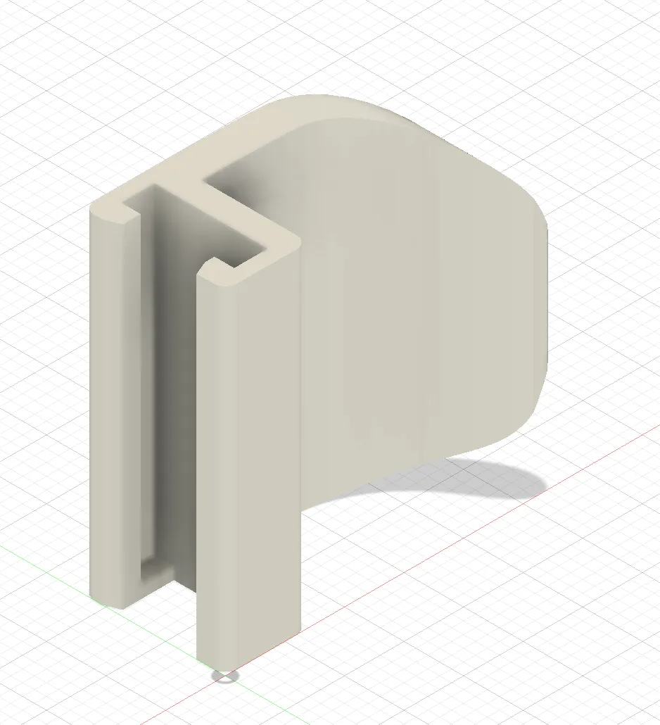 Núm kéo cho rèm plissee tự giữ