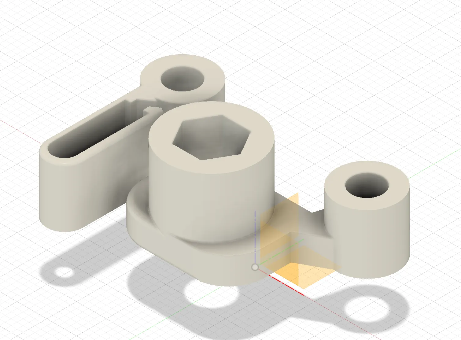 Giá đỡ VTX và RX T-Antenne cho drone bằng thép