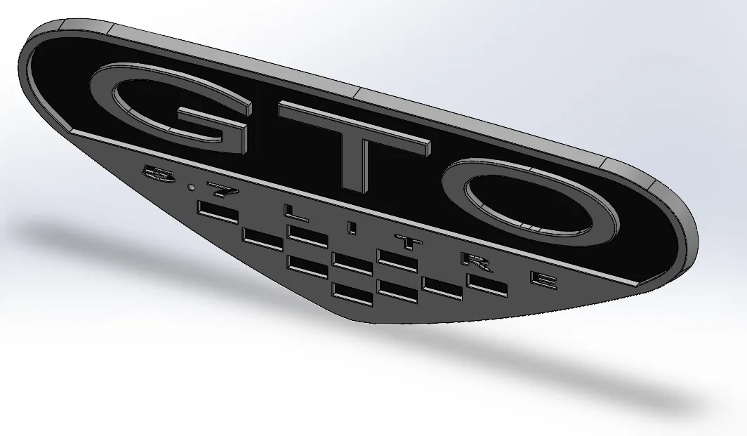 Huy hiệu chắn bùn Pontiac GTO thế hệ thứ năm