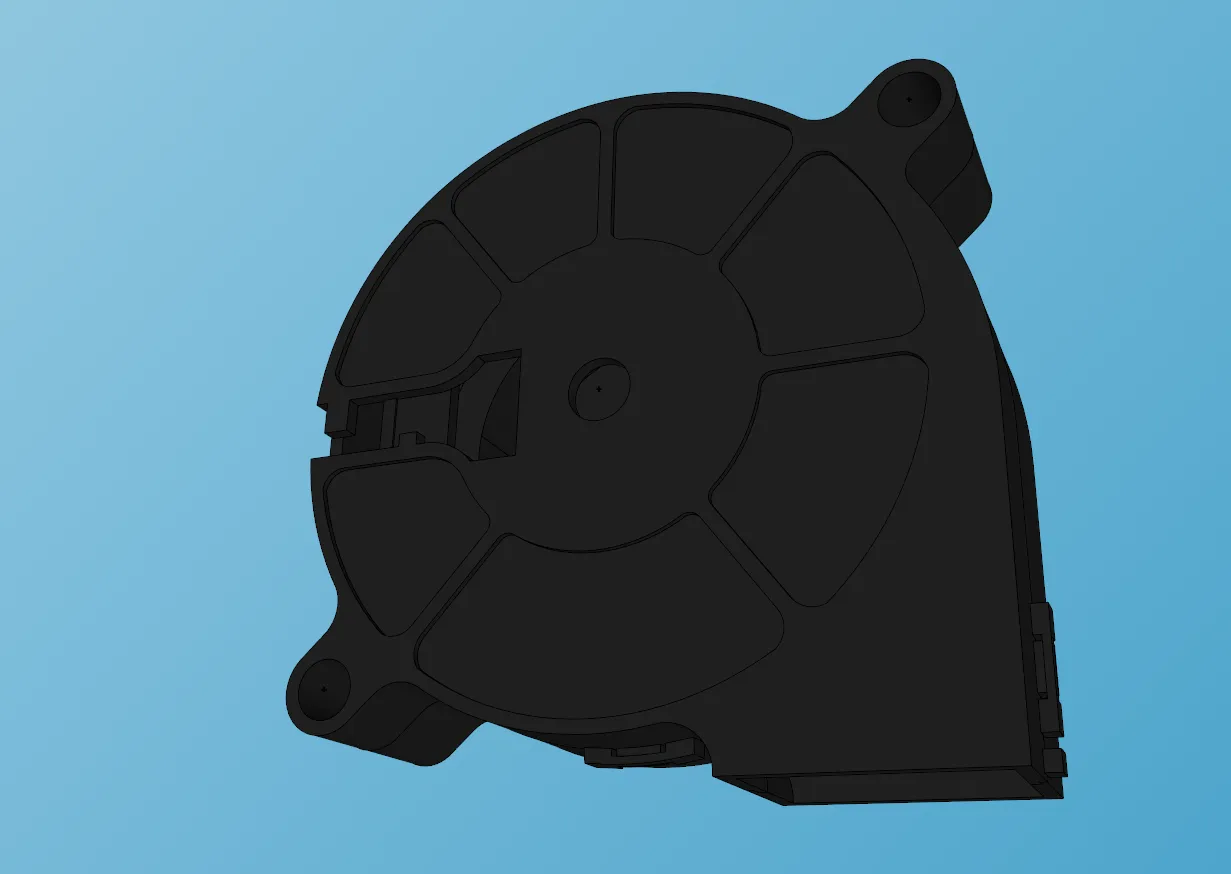 Quạt thổi 5015 thiết kế tự chế cho máy in 3D