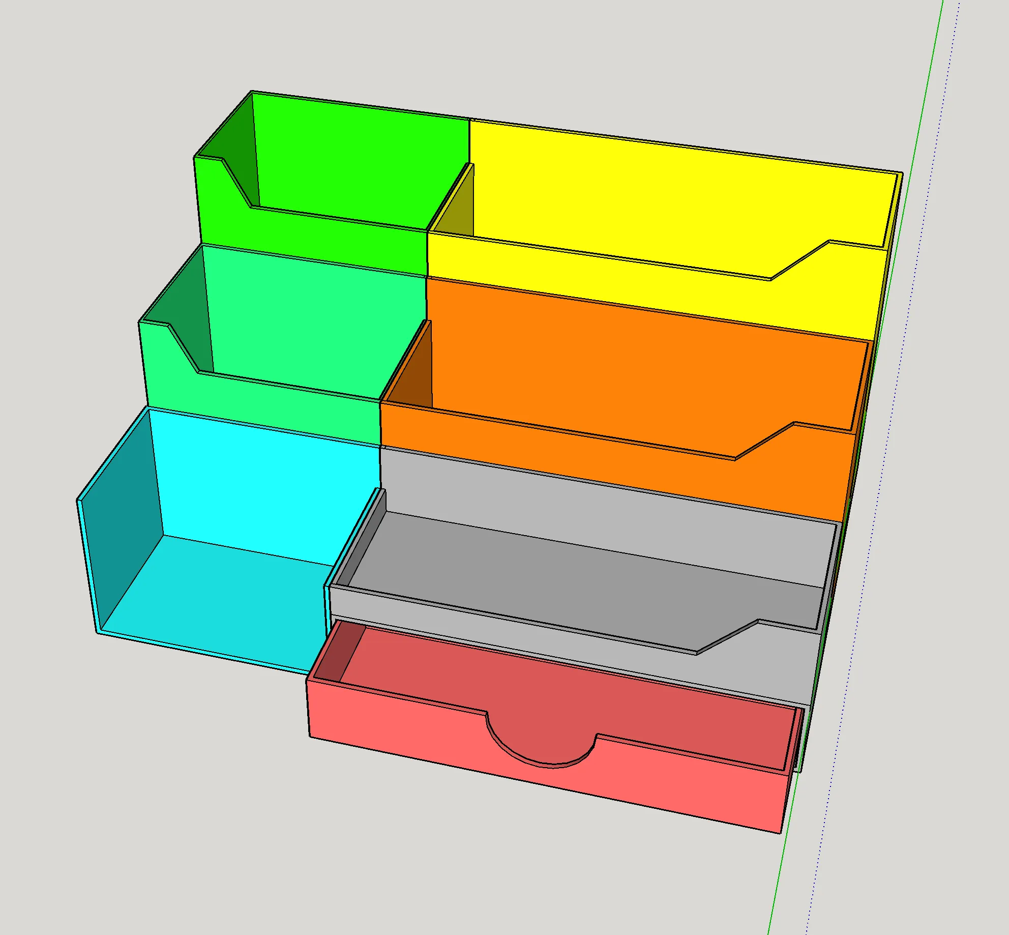 Tổ Chức Bàn Làm Việc GT88 với Khả Năng Chứa Đựng Lớn