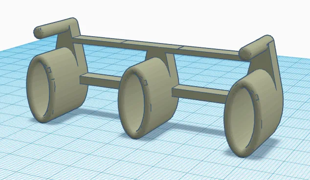 Kết nối module ngang cho giá đỡ 3D Benchy Dry Dock