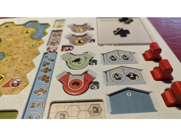 Bảng người chơi Ark Nova dễ in cho fan trò chơi