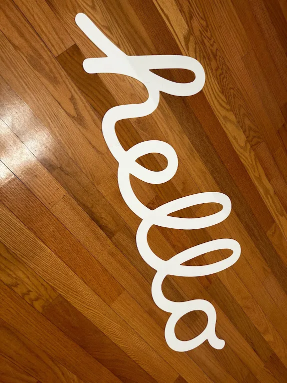 Biểu tượng "Hello" từ iPhone mới mua