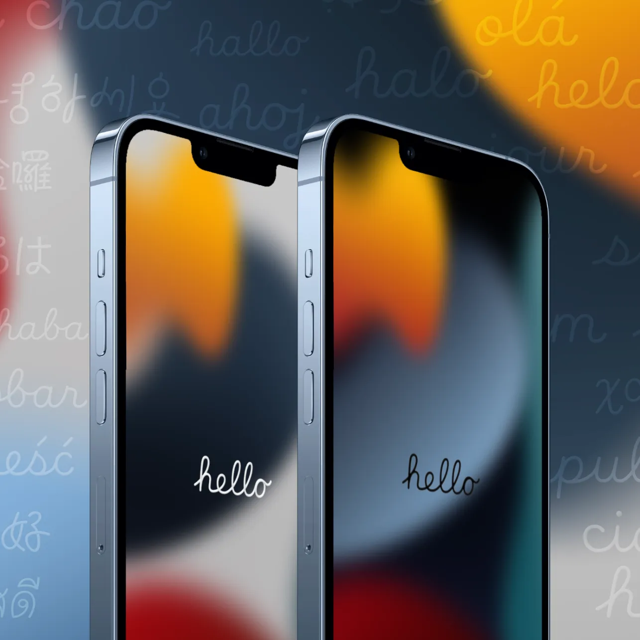 Biểu tượng "Hello" từ iPhone mới mua