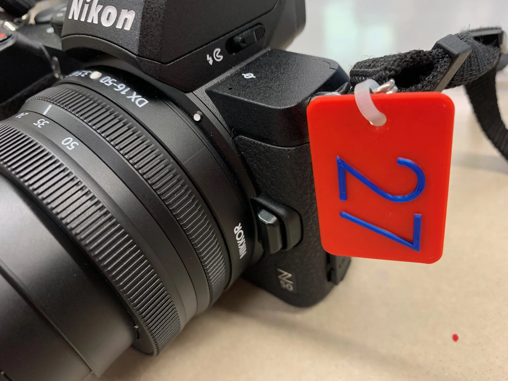 Nhãn thiết bị camera cho lớp học số 1 đến 30