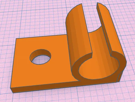 Giá đỡ cáp Ethernet gắn tường kiểu vít