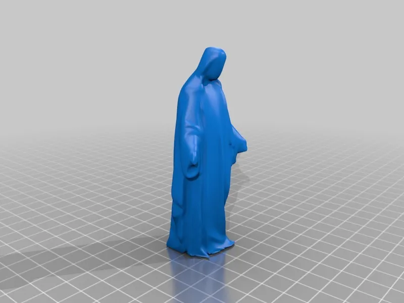 Chúa Jesus mượt mà và phong cách low poly
