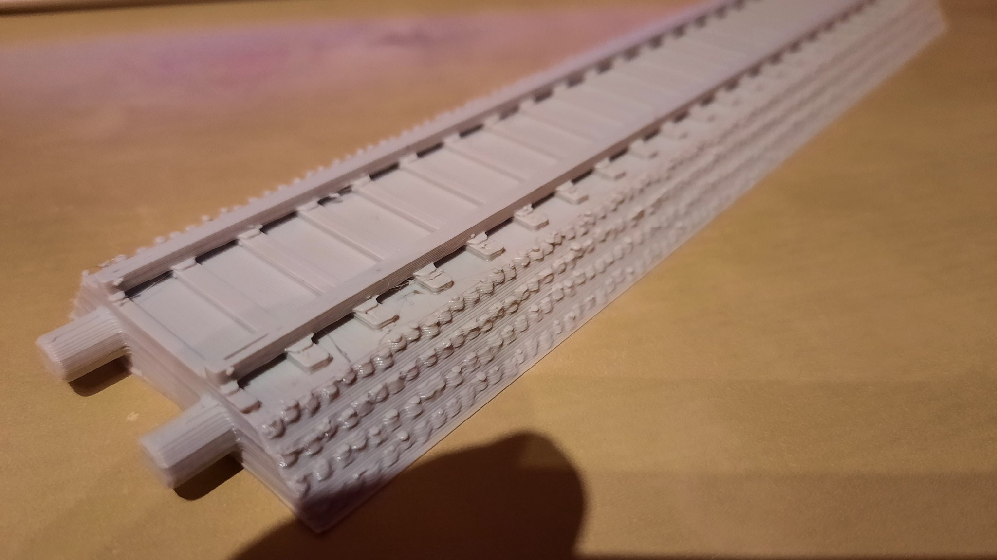 Đường ray H0 cho mô hình xe lửa 3D