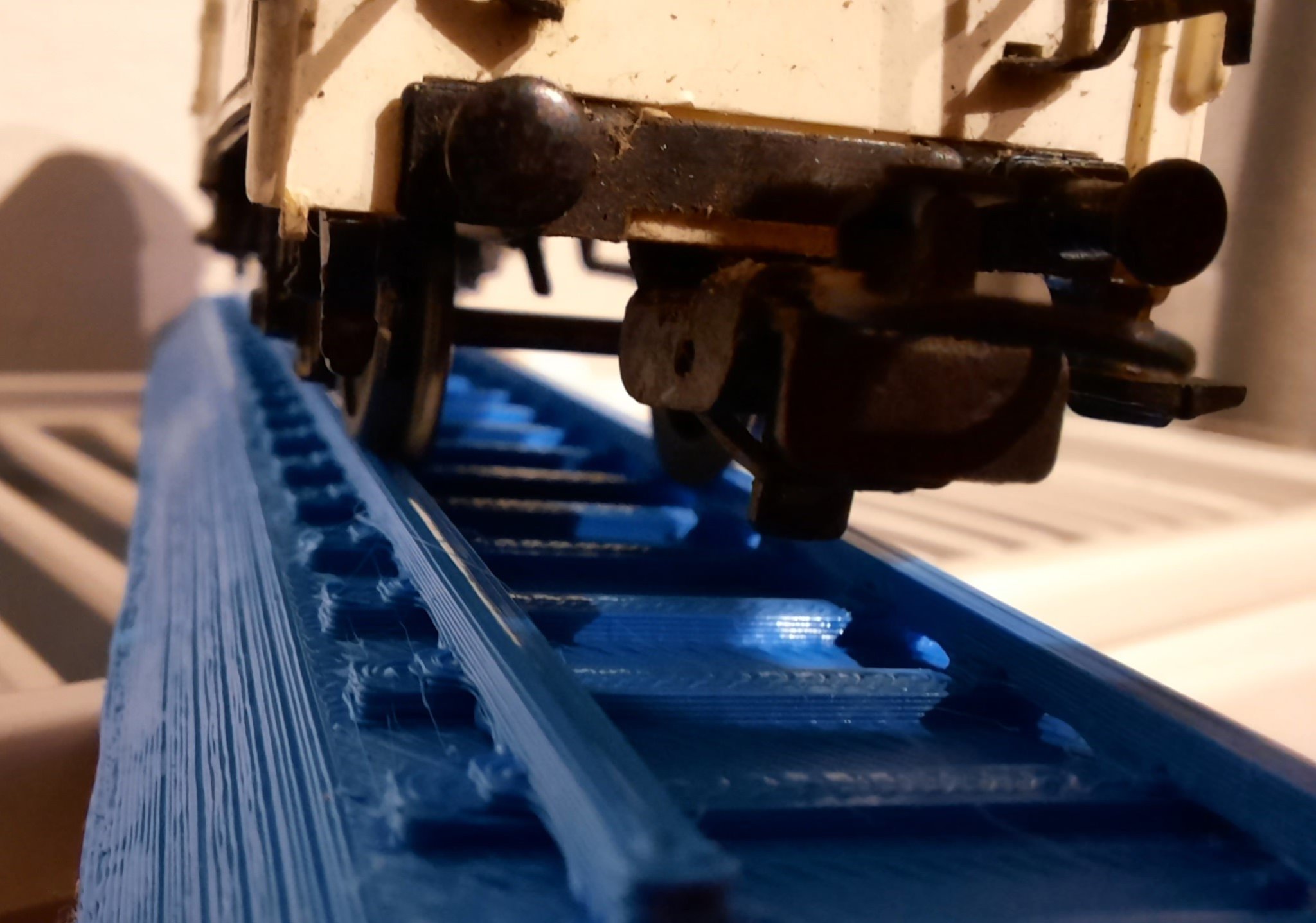 Đường ray H0 cho mô hình xe lửa 3D