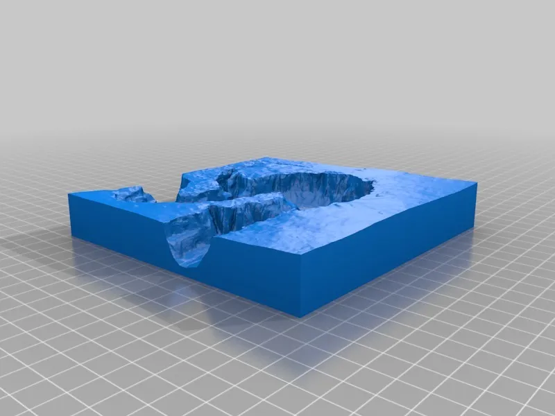 Uốn cong Horseshoe nổi tiếng ở Arizona - Quét ảnh 3D