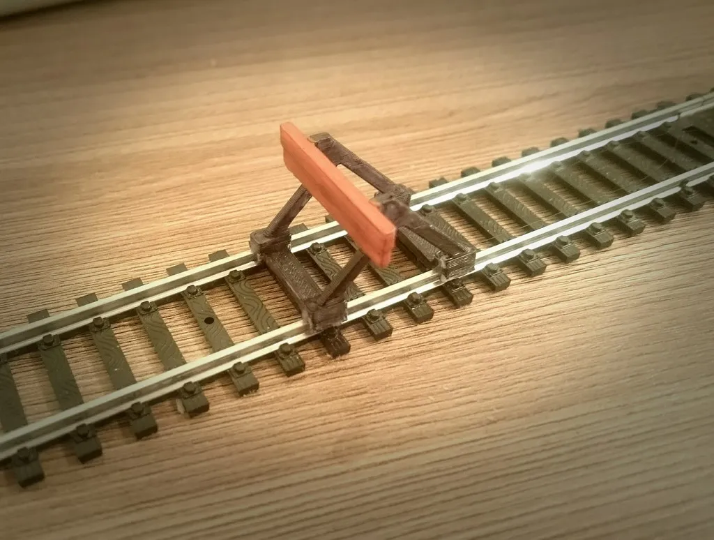 Bến đỗ đệm mô hình đường sắt tỷ lệ H0