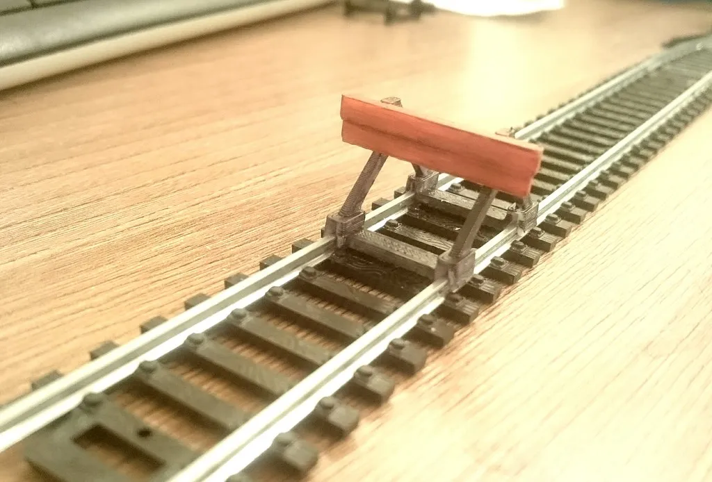 Bến đỗ đệm mô hình đường sắt tỷ lệ H0