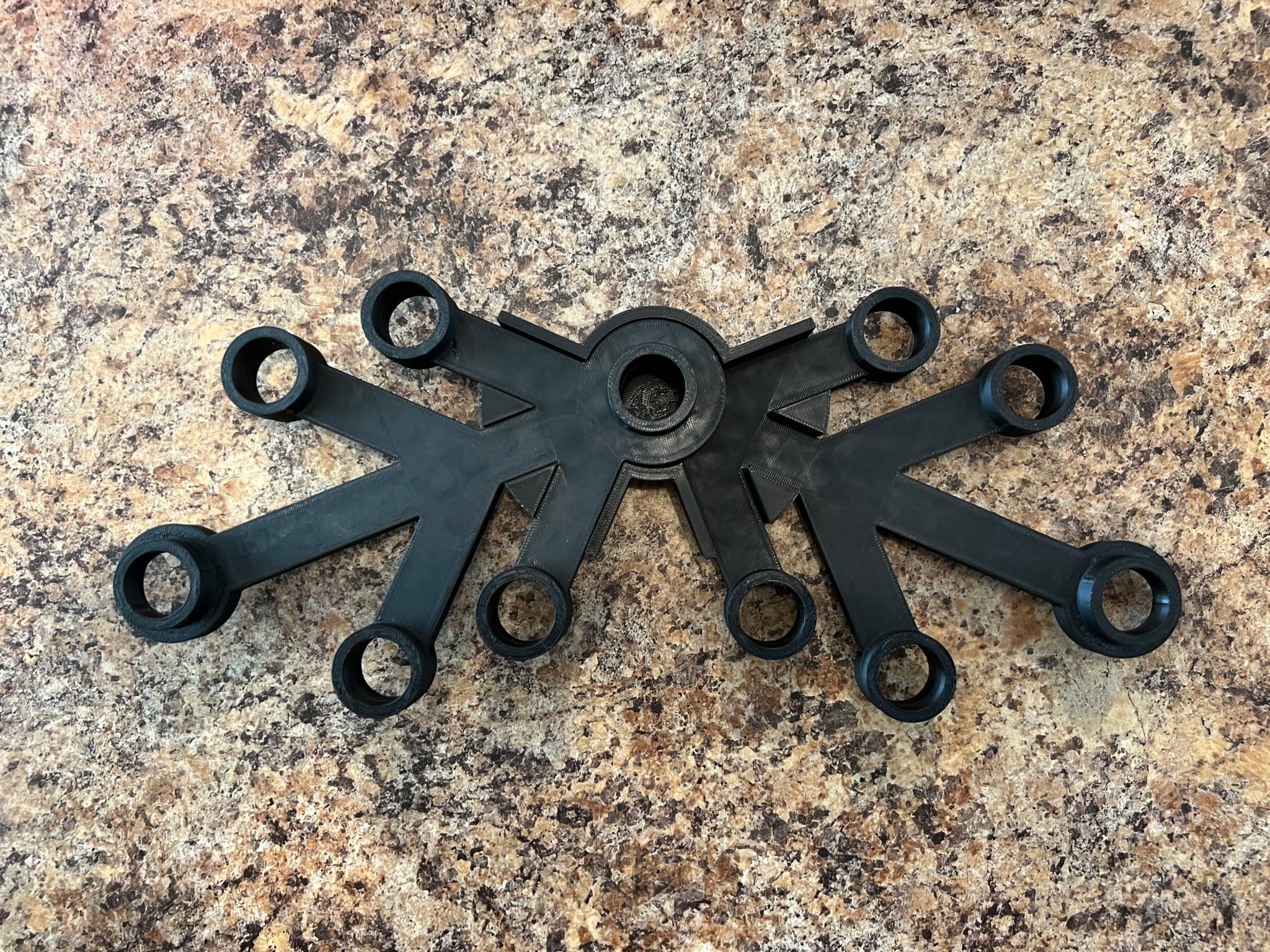 Giá đỡ lắp ráp vòng hoa Lego 45 độ cho 8 nhánh