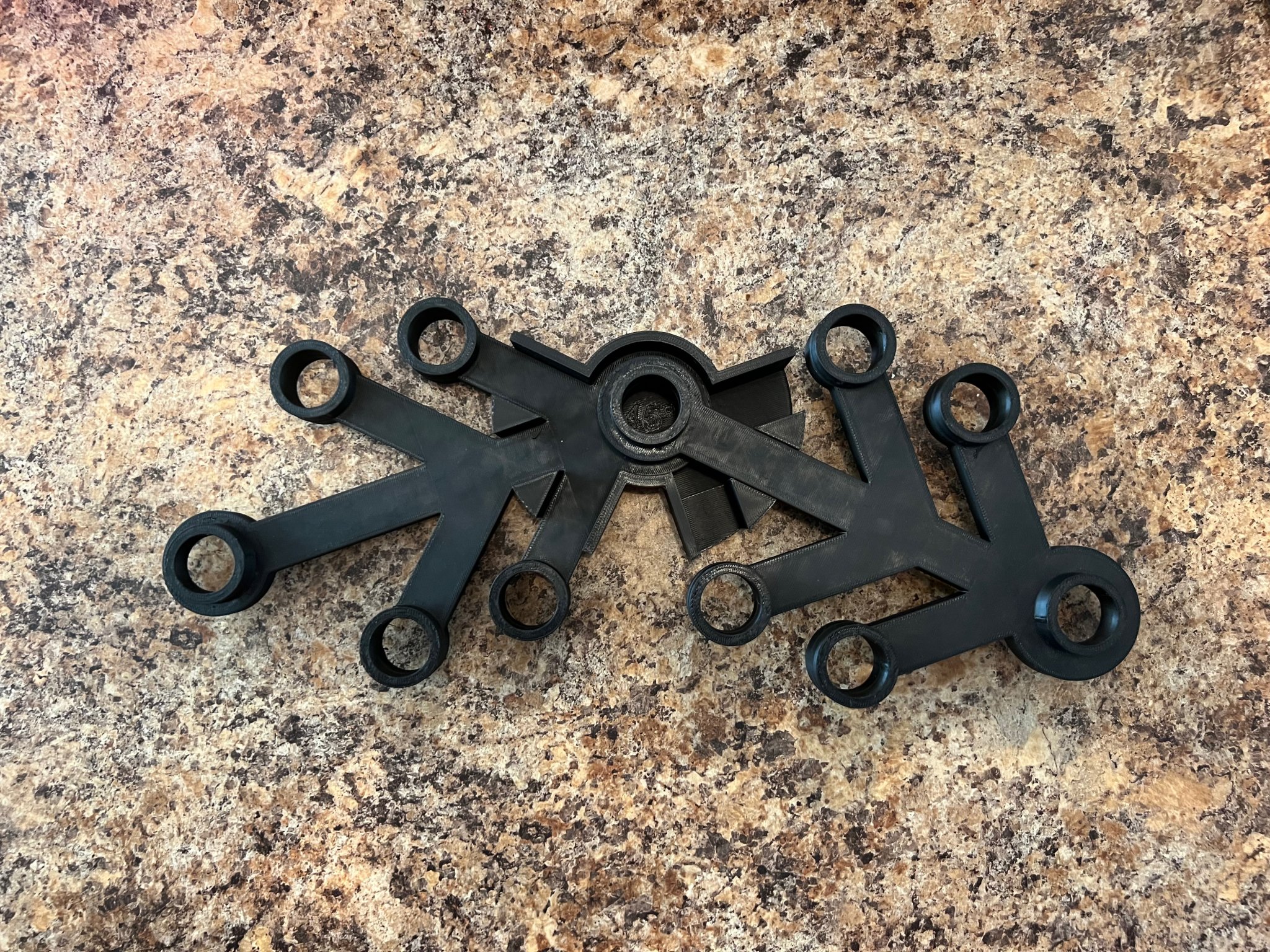 Giá đỡ lắp ráp vòng hoa Lego 45 độ cho 8 nhánh