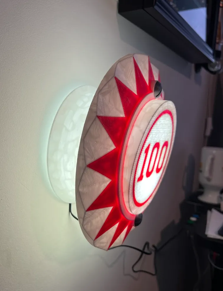 Đèn Pop Bumper cho máy pinball EM tự làm