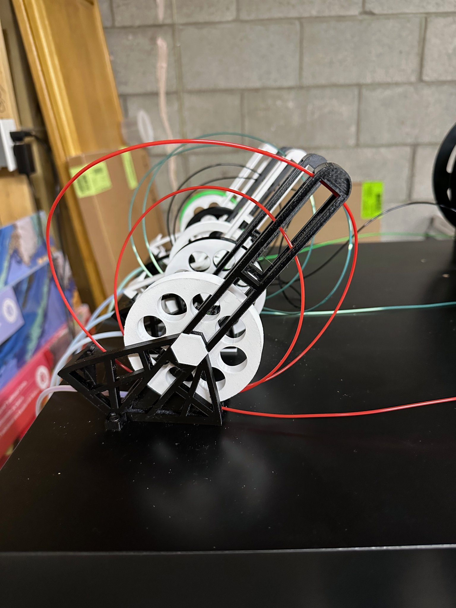 Hệ thống đệm lắp đặt cho Prusa MMU