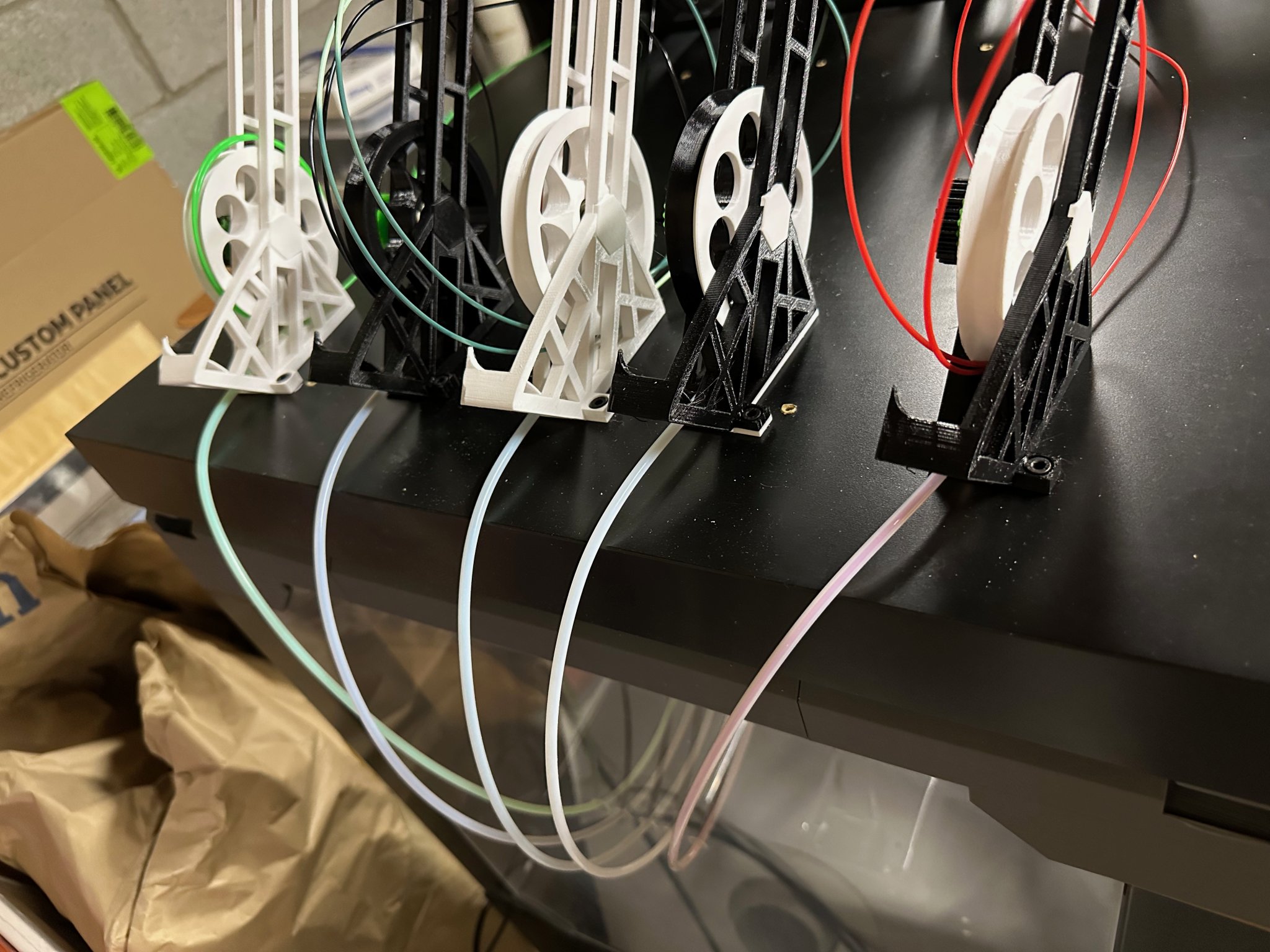 Hệ thống đệm lắp đặt cho Prusa MMU