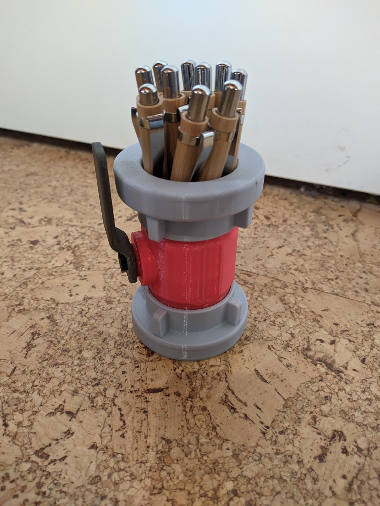 Giá đỡ bút hình van khóa nước Storz từ đội cứu hỏa