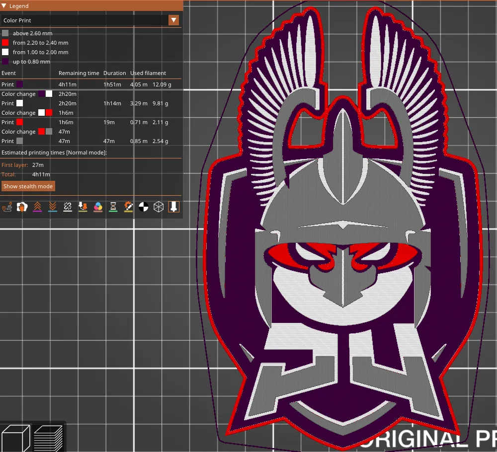Biểu tượng đội CTF P4 với hiệu ứng phát sáng trong bóng tối