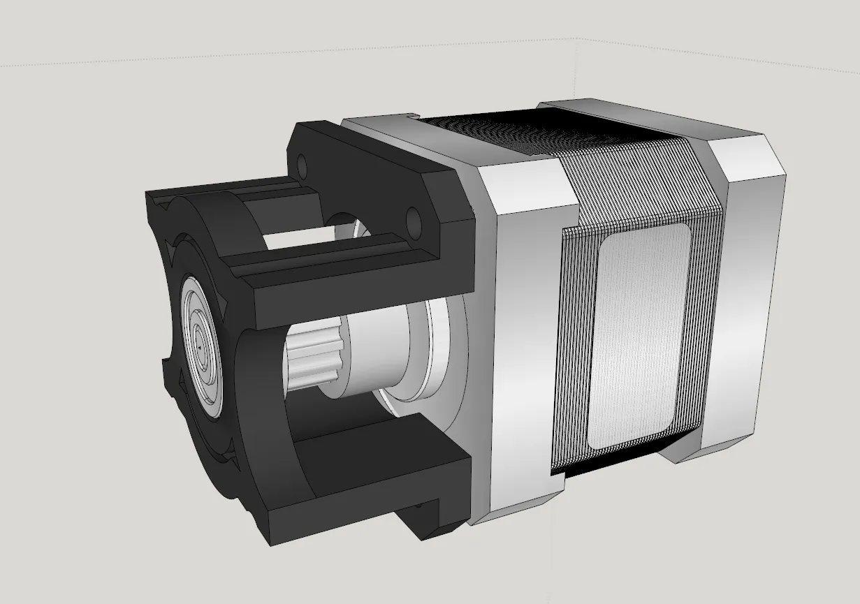 Giá đỡ bảo vệ trục Nema17 cho trục X máy in Creality CR-10