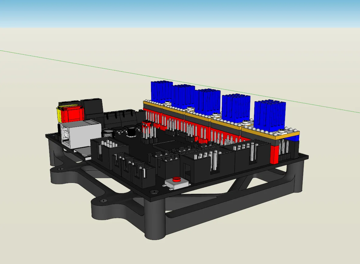 Giá đỡ cho bo mạch Bigtreetech SKR v1.3