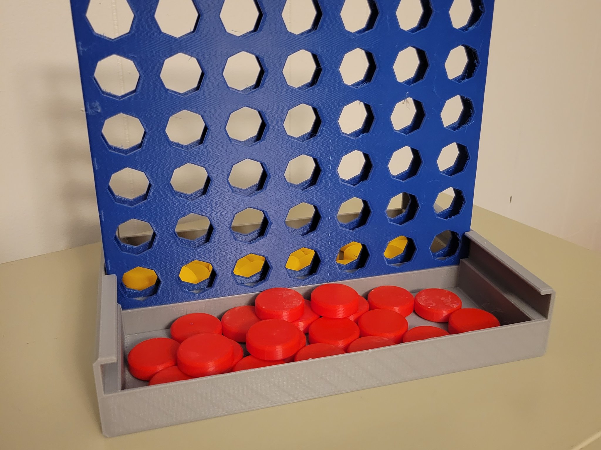 Bộ trò chơi kết nối bốn với đế lưu trữ