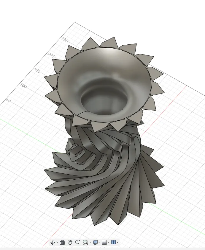 Bình hoa bất đối xứng phiên bản 2