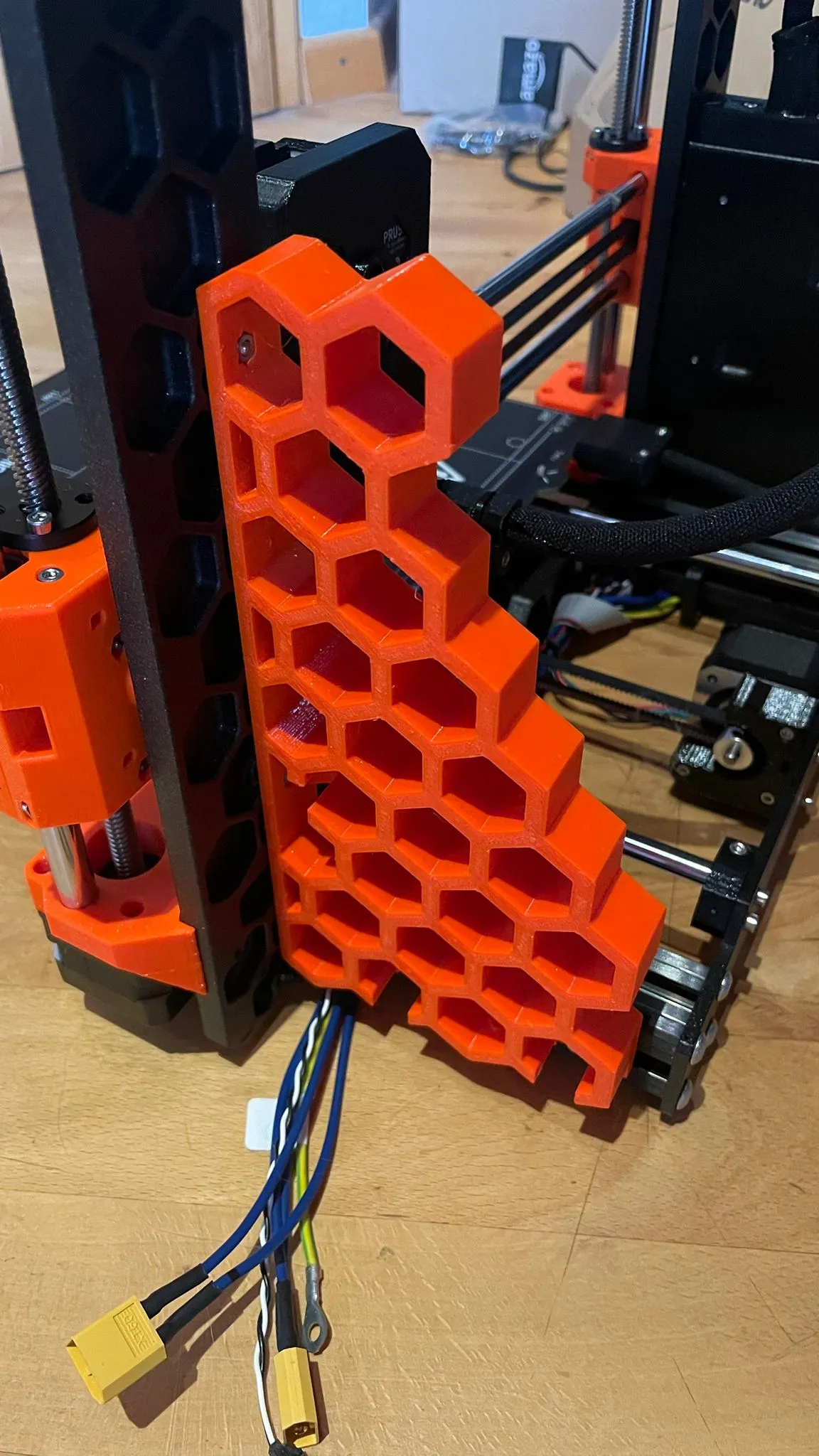 Thay thế PSU cho Prusa MK4 với kiểu dáng tổ ong