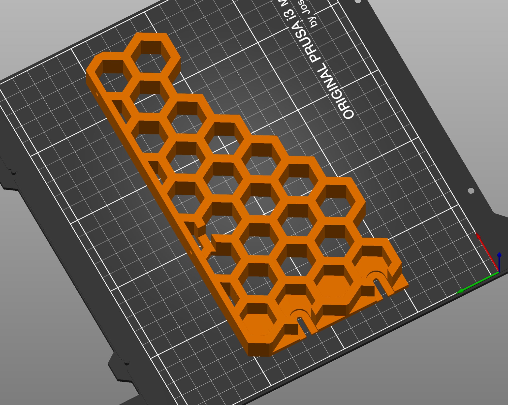 Thay thế PSU cho Prusa MK4 với kiểu dáng tổ ong