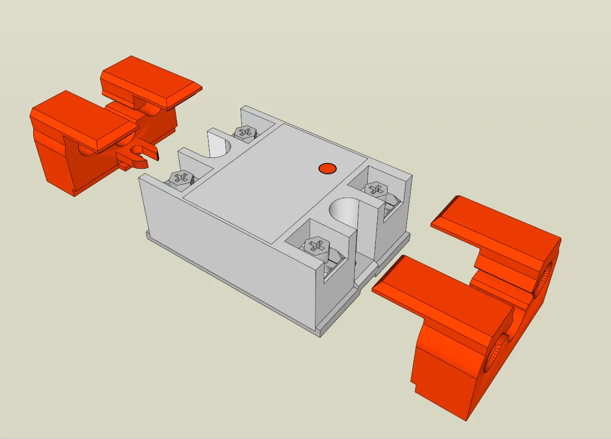 Bảo vệ SSR FOTEK 40DA cho kết nối máy in 3D