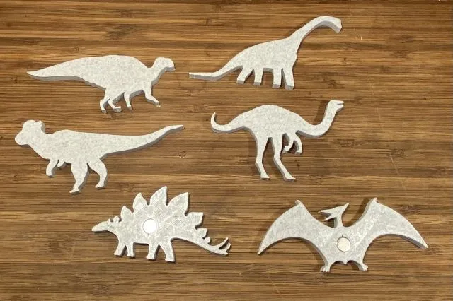 Nam châm tủ lạnh hình khủng long