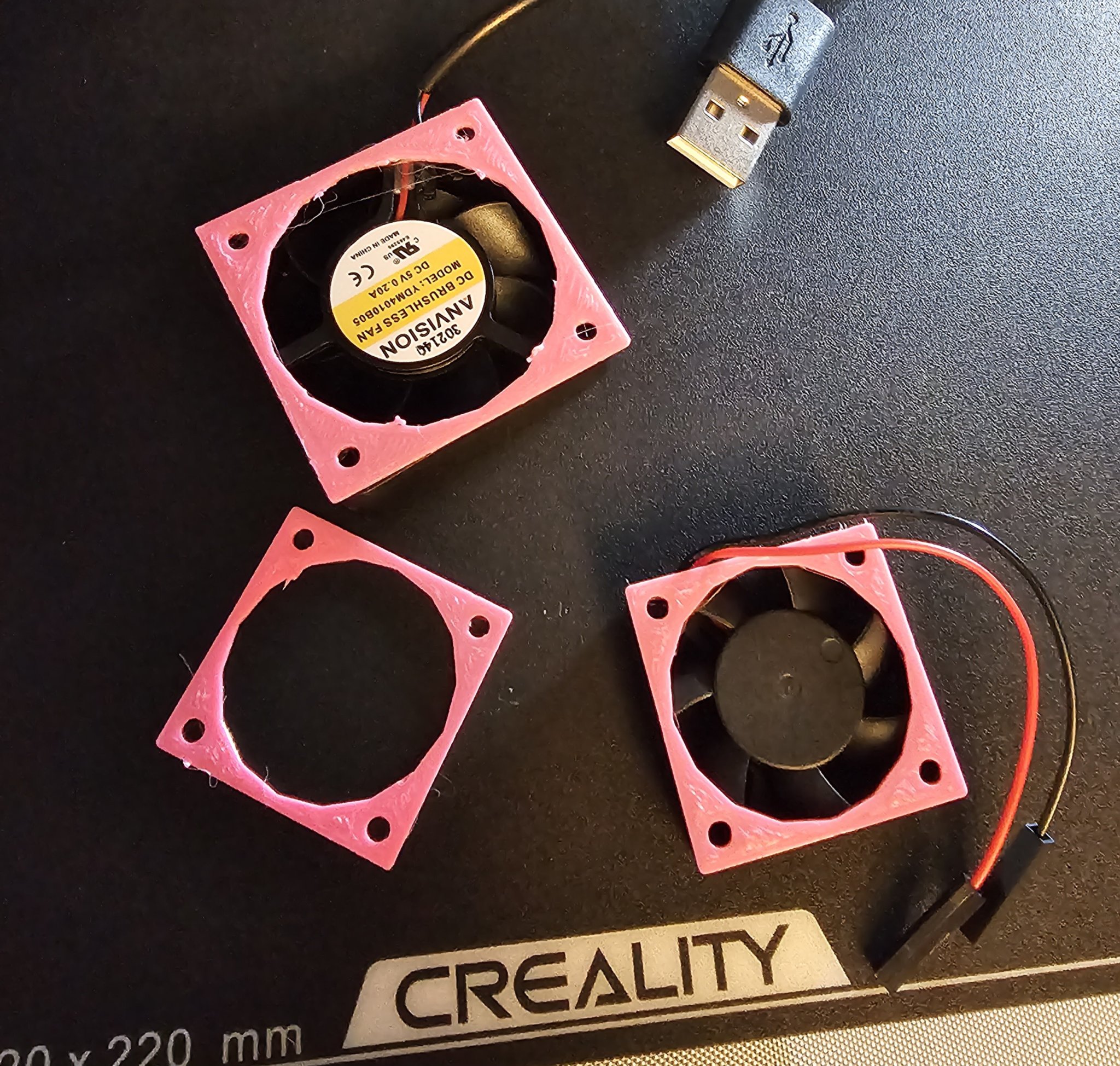 Bộ giảm chấn rung TPU cho quạt 40mm và 30mm