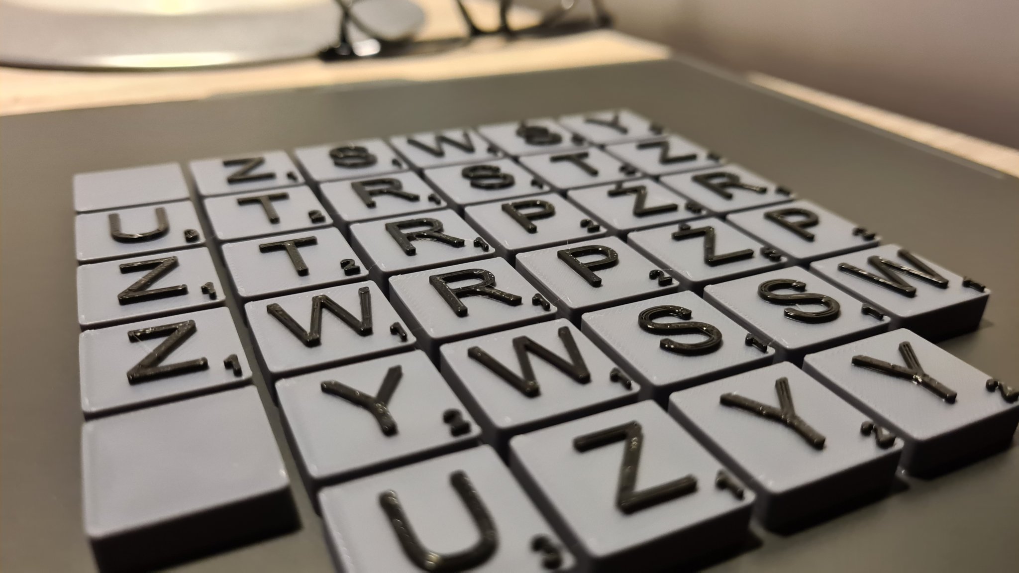 Gạch Scrabble bằng tiếng Ba Lan (Polski)