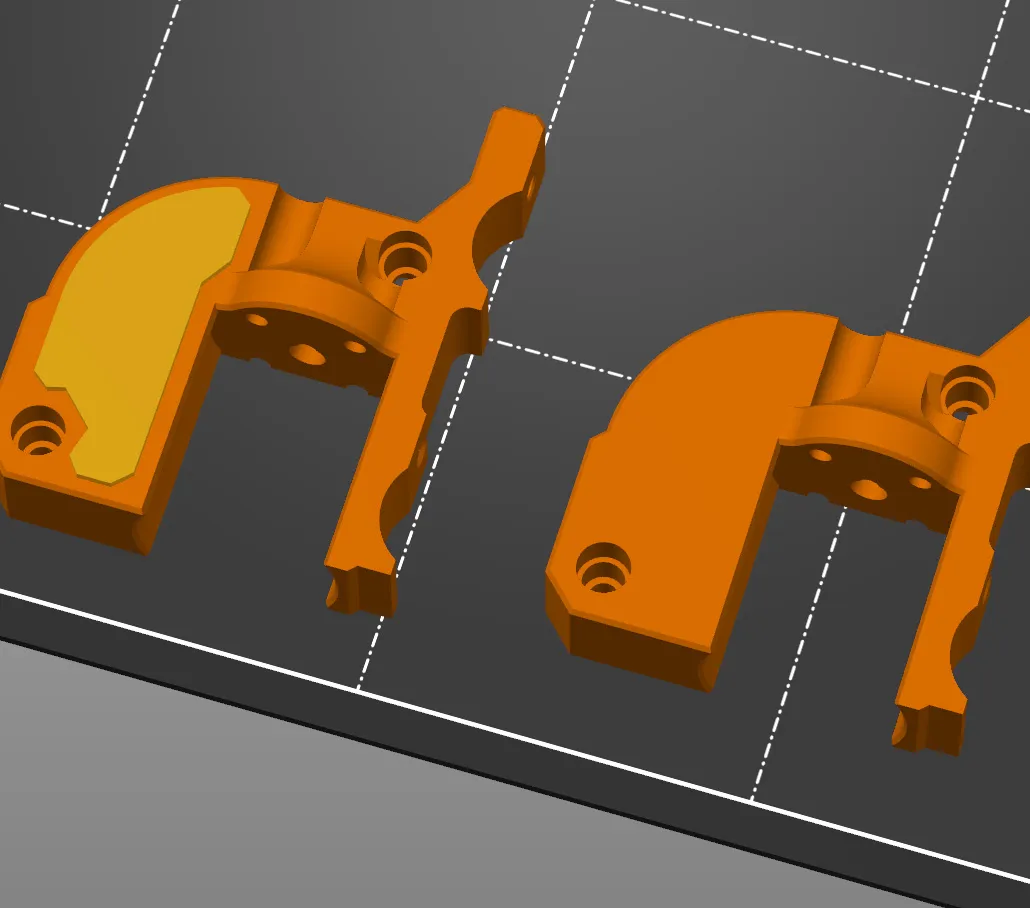 Giá đỡ hotend Red Lizerd K1 cho máy in Prusa Mini