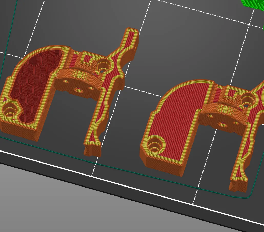 Giá đỡ hotend Red Lizerd K1 cho máy in Prusa Mini